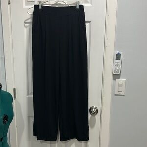 HALARA Black Wide Leg Pants Jumpsuits